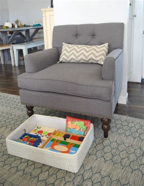 Size, shape, durability and all around great! Living Room Toy Storage Ideas - Organised Pretty Home