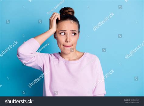 Photo Frustrated Anxious Nervous Girl Feel Stock Photo Edit Now