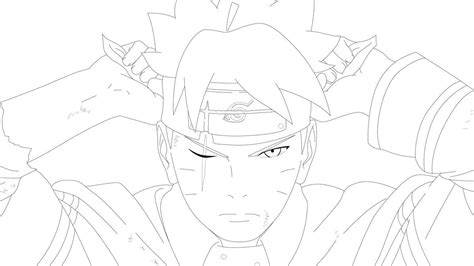 Printable Boruto Coloring Pages Anime Coloring Pages