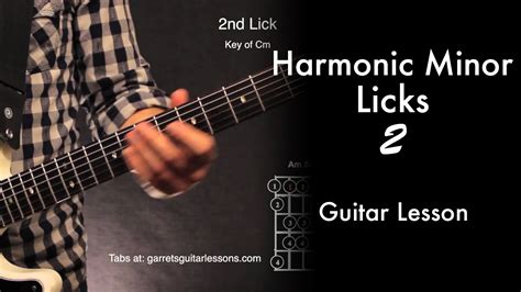 Starting a music lessons business doesn't need to create more stress then necessary. Harmonic Minor Licks | 2 • Garret's Guitar Lessons