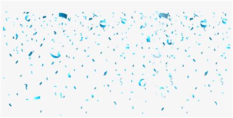 Confetti Png Transparent Background Download Transparent Blue