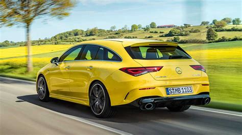 Mercedes Amg Cla 35 Shooting Brake Debuts With Svelte Styling