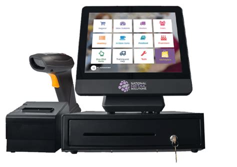 All In One Point Of Sale Pos System Bundle For Retail Nrs