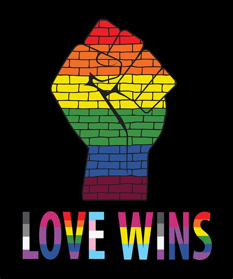 Love Wins Gay Pride Digital Art By Steven Zimmer Fine Art America