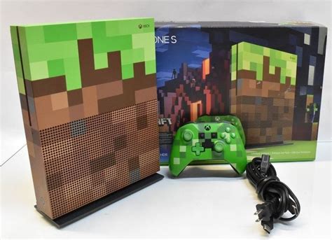 Microsoft Xbox One S Minecraft Limited Edition Bundle 1tb