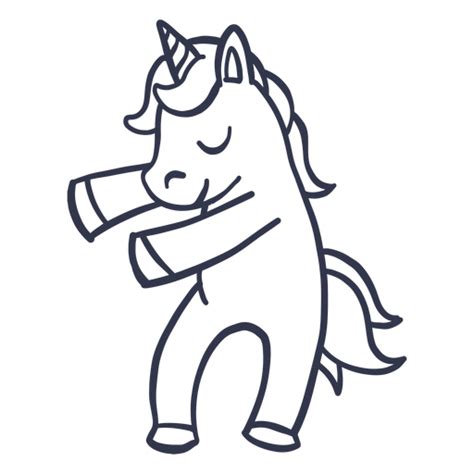 Dancing Unicorn Svg