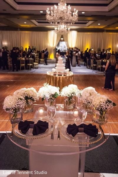 Our goal is to go step by step through wedding reception decorations , wedding table decorations , room lighting, dj, themes, and entertainment. Plymouth, MI Indian Fusion Wedding by Laurie Tennent ...