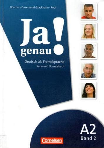 کتاب آموزش زبان آلمانی Ja Genau A2 Band 2 به همراه فایل های صوتی کتاب