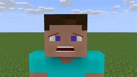 Создать мем Minecraft Minecraft лицо стива стив в майнкрафте Картинки Meme