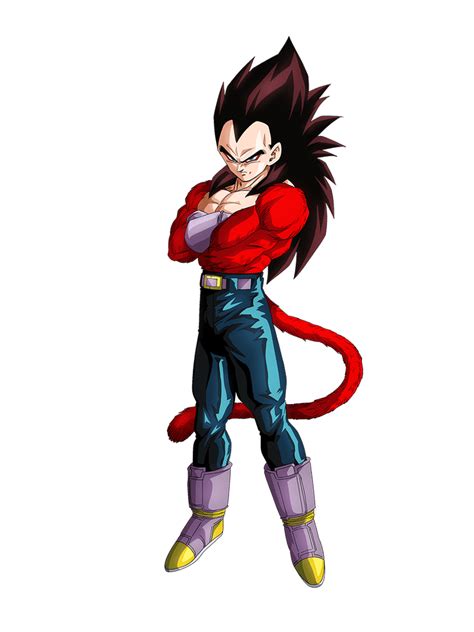 Vegeta Ssj4 Render Dokkan Battle By Maxiuchiha22 Dragon Ball Super