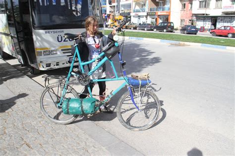 Spanya Dan Bisikletleriyle Avrupa Ve Asya Turuna Kan Iki Turist
