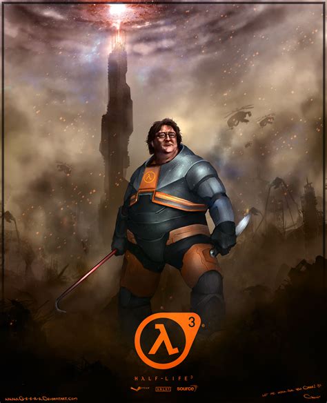 Pin By Zebra On Pictures Half Life Fan Art Gabes