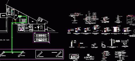 Gas Station DWG Block for AutoCAD • Designs CAD