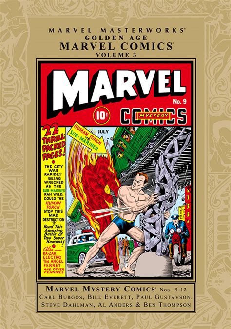 Trade Reading Order Marvel Masterworks Golden Age Marvel Comics Vol 3