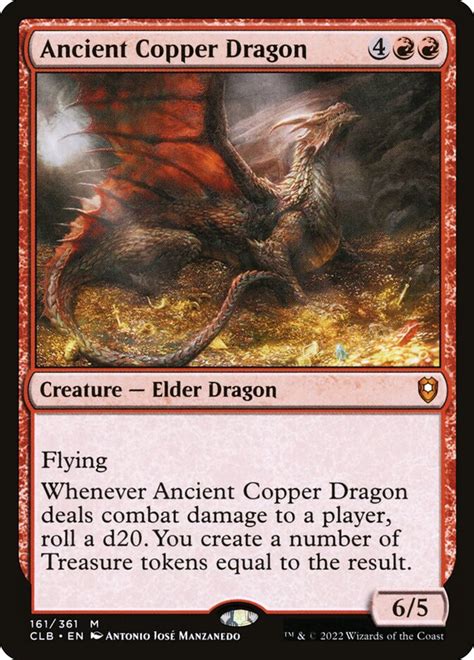 Ancient Copper Dragon · Commander Legends Battle For Baldurs Gate