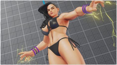 Street Fighter V Ce Laura Classic Bikini Vs Juri Legacy Costume Sf5 Pc Mods Ranked Match