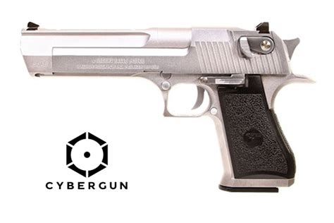 Cybergun We Desert Eagle 50ae Gbb Pistol Silver Cybergun Airsoft