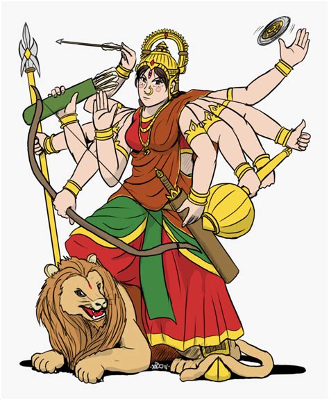 How To Draw Maa Durga Face Easy Drawing Of Durga Maa For Kids