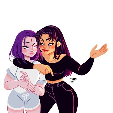 it s blackfire she s trying to impress raven don t think it s working teen titans raven