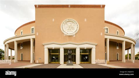New Mexico State Capitol Building Stock Photo Alamy