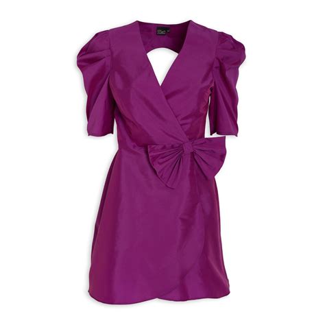 purple fit and flare dress 3139295 truworths