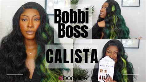 Omg Bobbi Boss Glueless Hd Lace Wig Mlf Calista Ebonyline