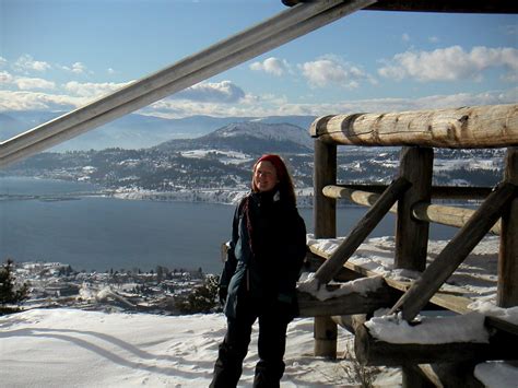 Pam And Henry Winter In Kelowna British Columbia Canada 2008