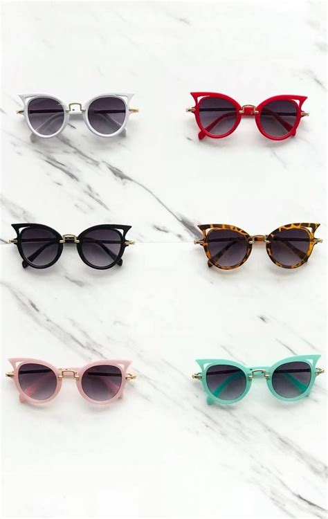 Girls Cat Eye Sunnies Many Colors Cat Eye Sunnies Girl Cat