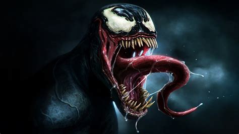 Wallpaper Illustration Venom Darkness Screenshot Computer Wallpaper Fictional Character