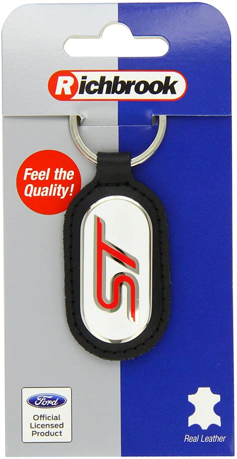 Quality Richbrook Ford St Branded Leather Keyring Ford 550045 Amazon