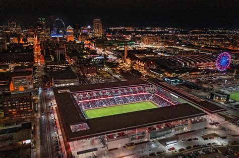 Photos Fans Get First Look At St Louis City Scs Citypark Mls Soccer
