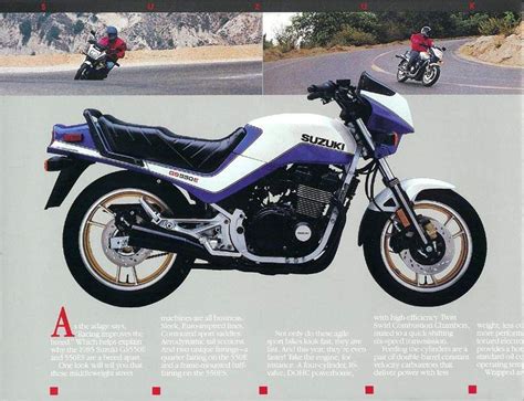 Heavy competition in the 550 class comes in the form of honda's cbx550 and kawasaki's gpz, both outshone the old 550 last year, but the tables. SUZUKI GSX 550E specs - 1983, 1984, 1985, 1986 - autoevolution