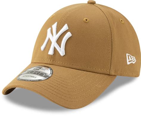 Ny Yankees New Era 940 League Essential Baseball Cap Wheat