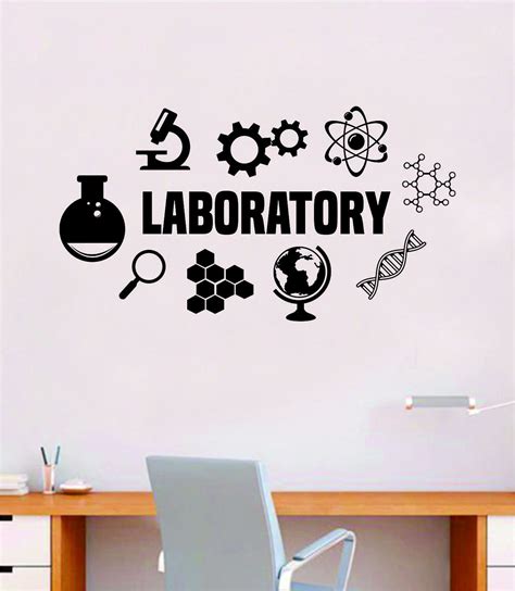 Quote Decals Vinyl Wall Art Decals Wall Stickers Science Lab