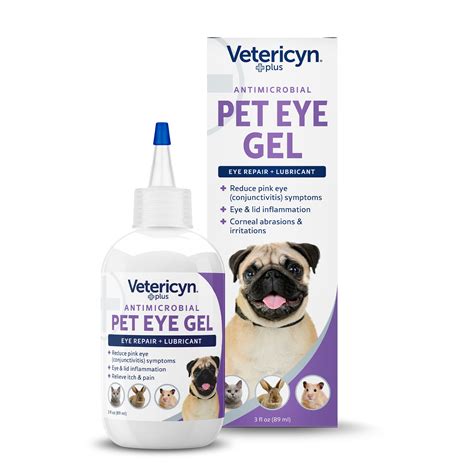 Vetericyn Antimicrobial Pet Eye Gel 3 Fl Oz Petco
