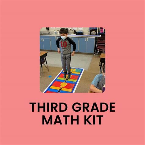 3rd Grade Math Kit Math And Movement