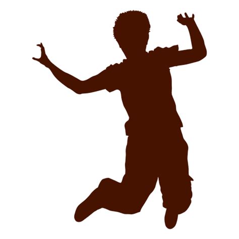 Teen Boy Dancing Silhouette Transparent Png And Svg Vector File