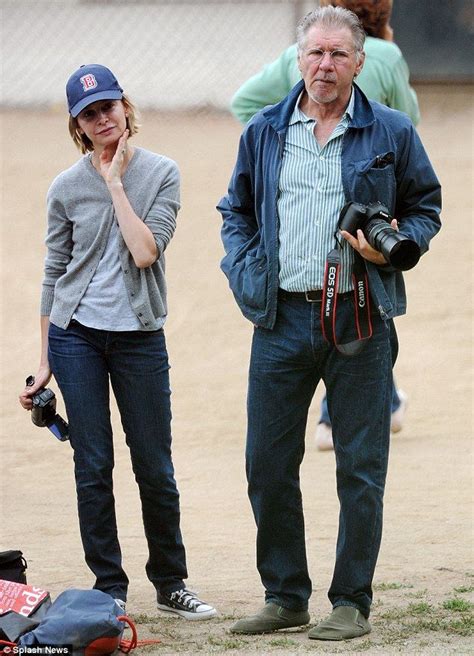 Proud Parents Harrison Ford And Calista Flockhart Have Cameras At The