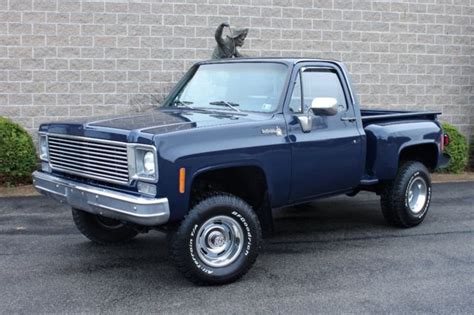 1978 Ck 10 Chevy Stepside 4x4 Classic Chevrolet C 10 1978 For Sale