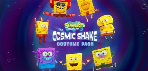 Spongebob Squarepants The Cosmic Shake Costume Pack Dlc Steam Key