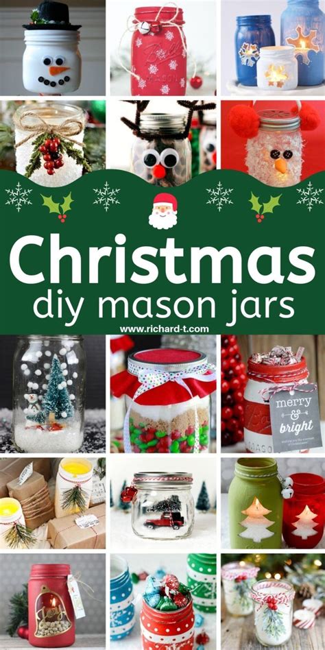 20 Magical Christmas Mason Jars That You Can Make Yourself Artofit
