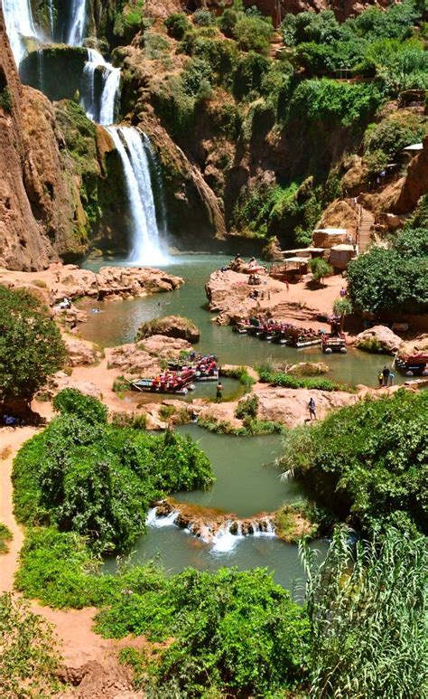 The Ozoud Waterfalls Of Morocco Rainbows And Monkeys Morocco Travel