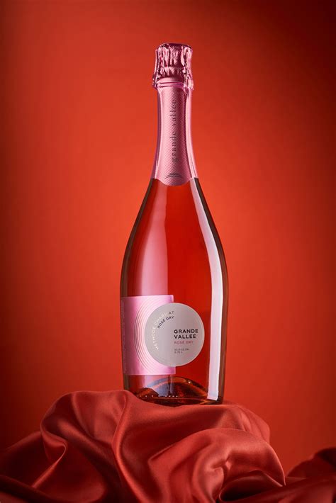 Sparkling Wine Label Design Grande Vallee Charmat On Behance