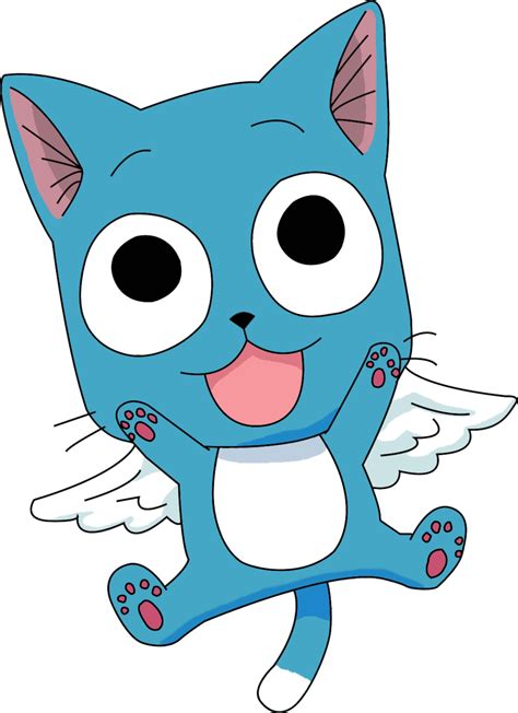 Fairy Tail Happy Colour Kitten By Terra De Diabolus Fairy Tail Cat