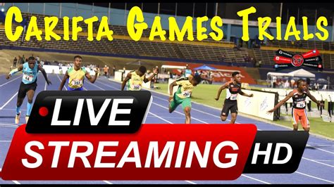 carifta games trials day 1 youtube