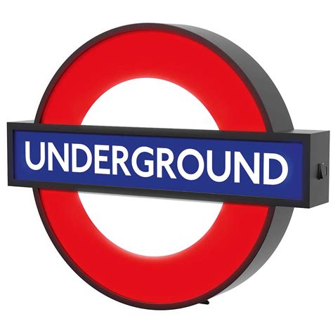 Tfl London Underground Lightbox Homeware Zavvi Us