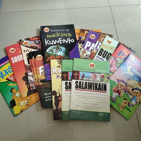 English Tagalog Booklets Stories Nursery Rhymes Fables Bugtong