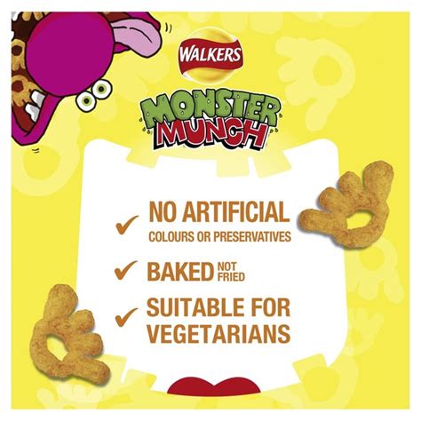 Walkers Monster Munch Roast Beef Multipack Snacks Ocado