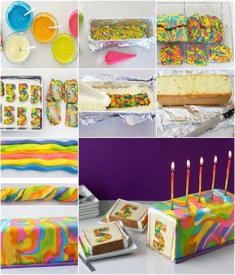 there are many different types of birthday cakes