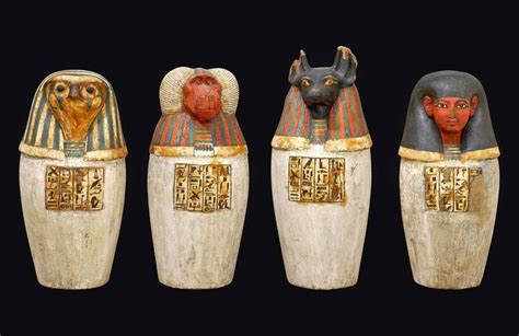 egyptian canopic jars what are canopic jars used for